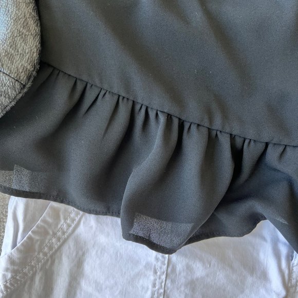 BAR III Ruffled Blouse - Picture 4 of 8